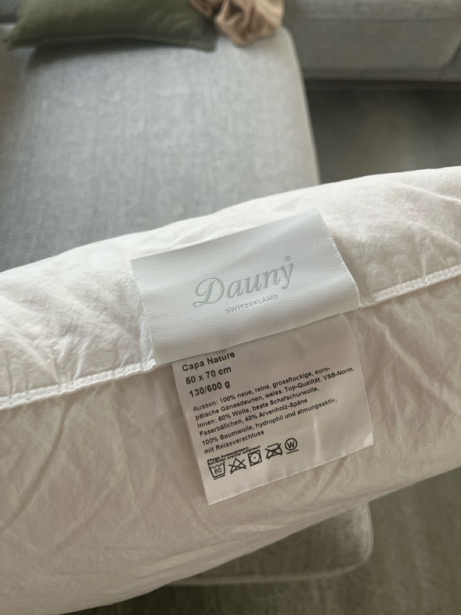Dauny Cuscini: Dauny Kopfkissen Capa Nature – Nuovo (secondo la descrizione) da Kloten venduto da neo_bytes 1