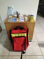 Erste Hilfe Rucksack mit Inhalt neuwertig