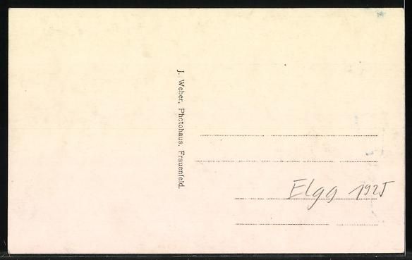 Cartoline postali: Foto-AK Elgg, Kinder mit einer Pferdekut – Usato da Berlin venduto da bartko-reher 1