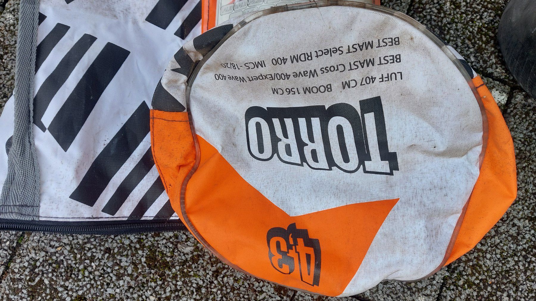 Surfen: Windsurfsegel Gun Torro 4.3 – Gebraucht aus Oberdiessbach von wasserfreak 7