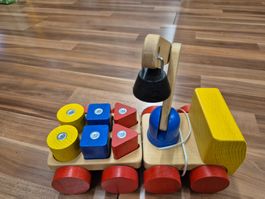 Magnetkran aus Holz L3