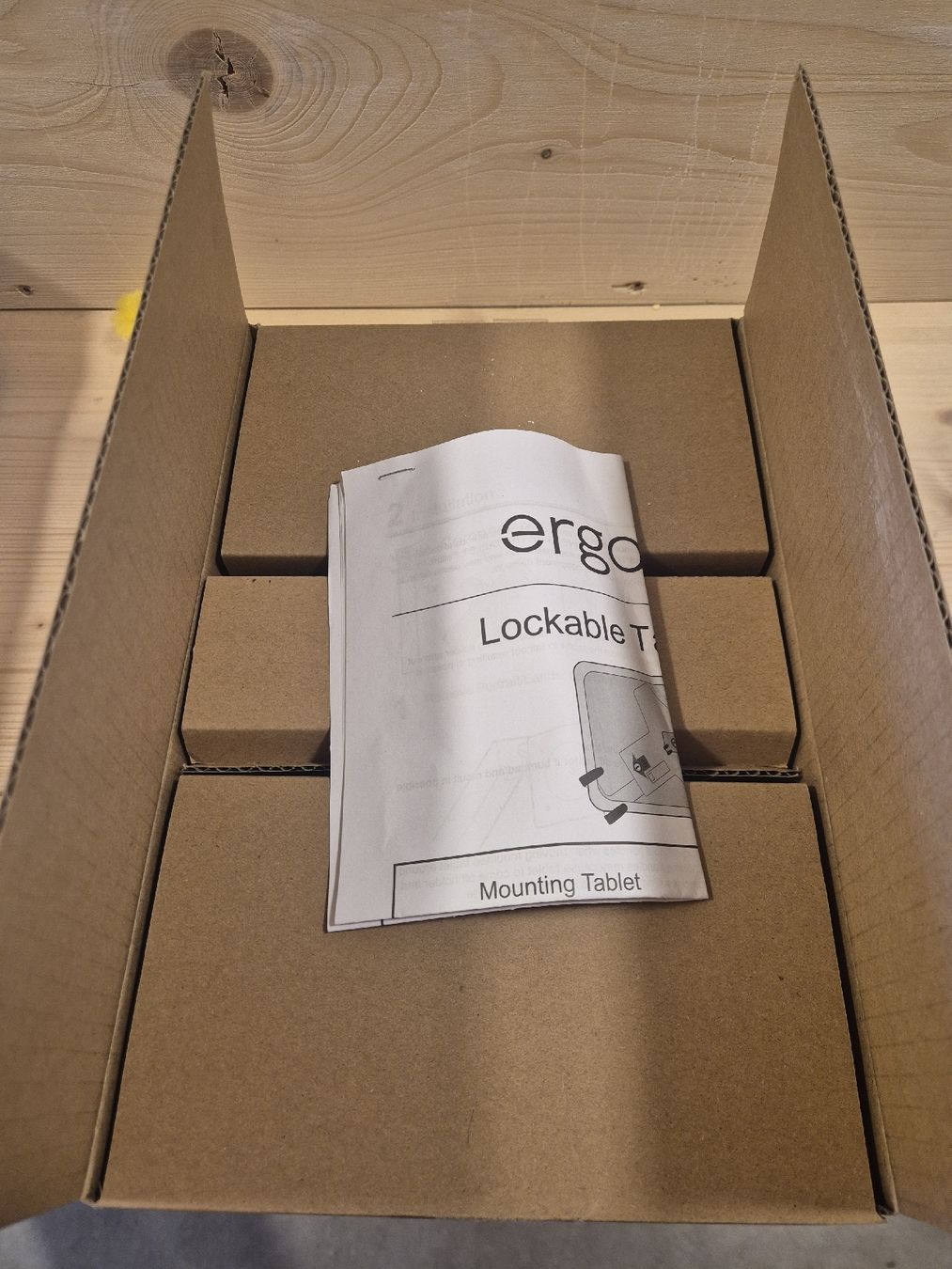 Ergotron Staffa per monitor: Ergotron Tablet Halterung abschliessbar - Neu! – Nuovo e nell'imballaggio originale da Winterthur venduto da StefanB82 1