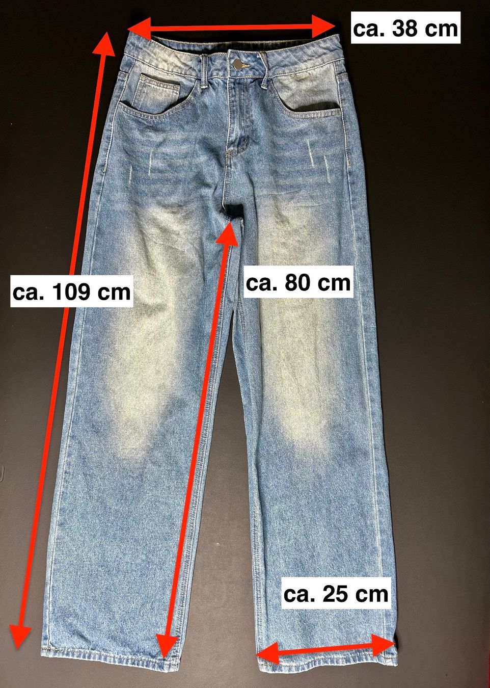 Jeans: Used-Look Jeans (Gr. S) No. 2 – D'occasion à Dietlikon par man_c2v6 6