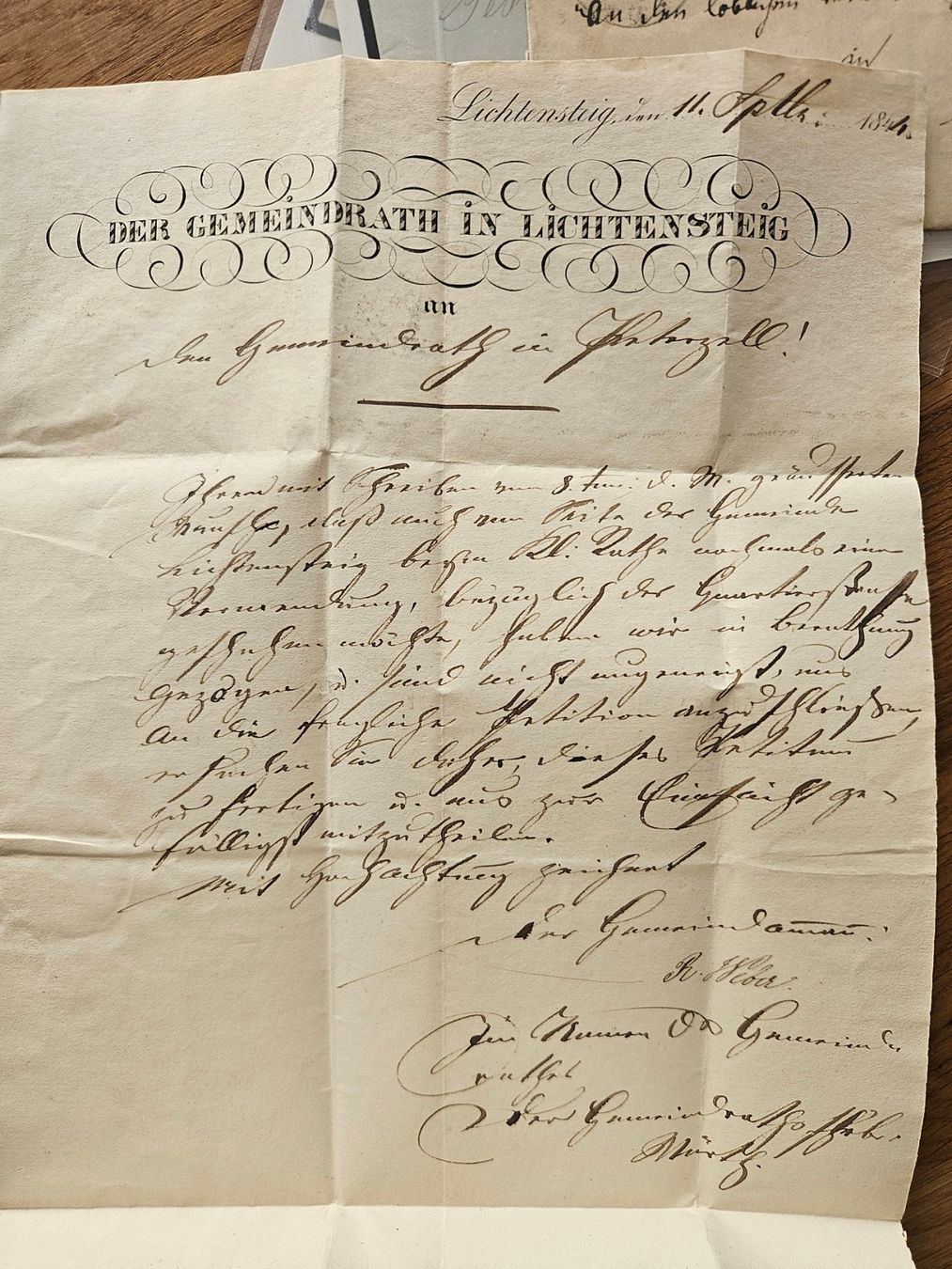 Tutti i francobolli: Vorphila Gemeinderath Lichtensteig 1844 – Usato da Buttikon SZ venduto da Marcelr 2
