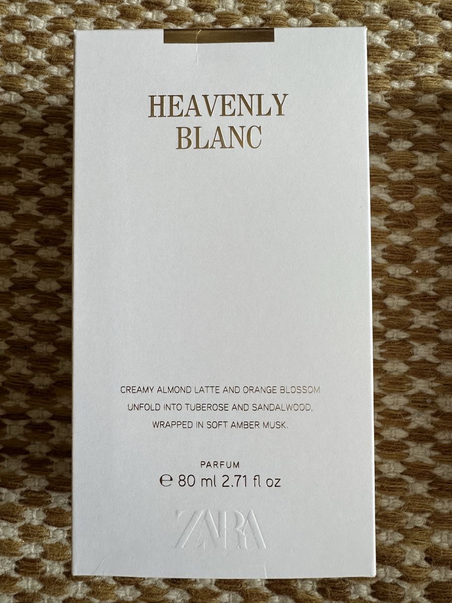 Zara Profumi & Eau de Toilette: ZARA Parfum HEAVENLY BLANC – Nuovo (secondo la descrizione) da Steffisburg venduto da ThymusVulgaris