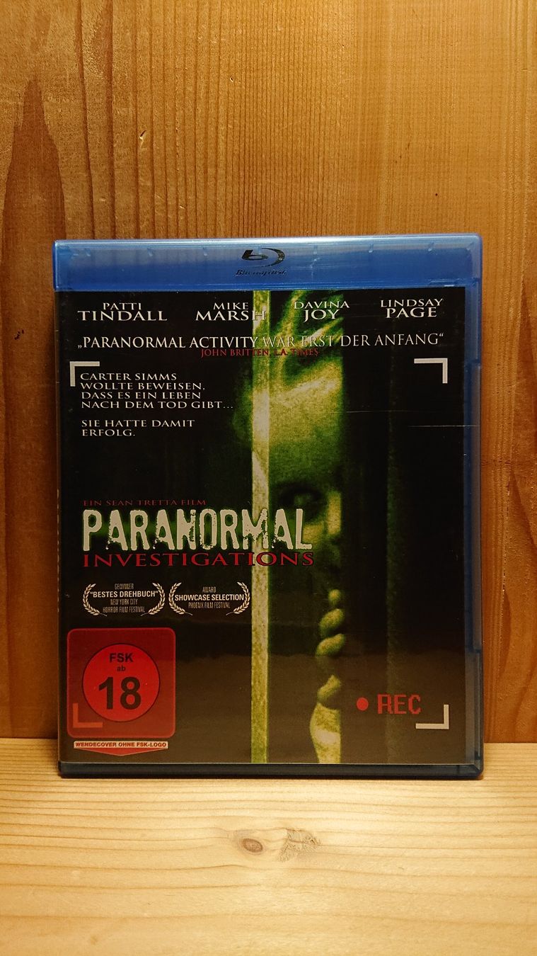 Tutti i DVDs: PARANORMAL INVESTIGATIONS Blu-Ray – Usato da Wilderswil venduto da Exebub