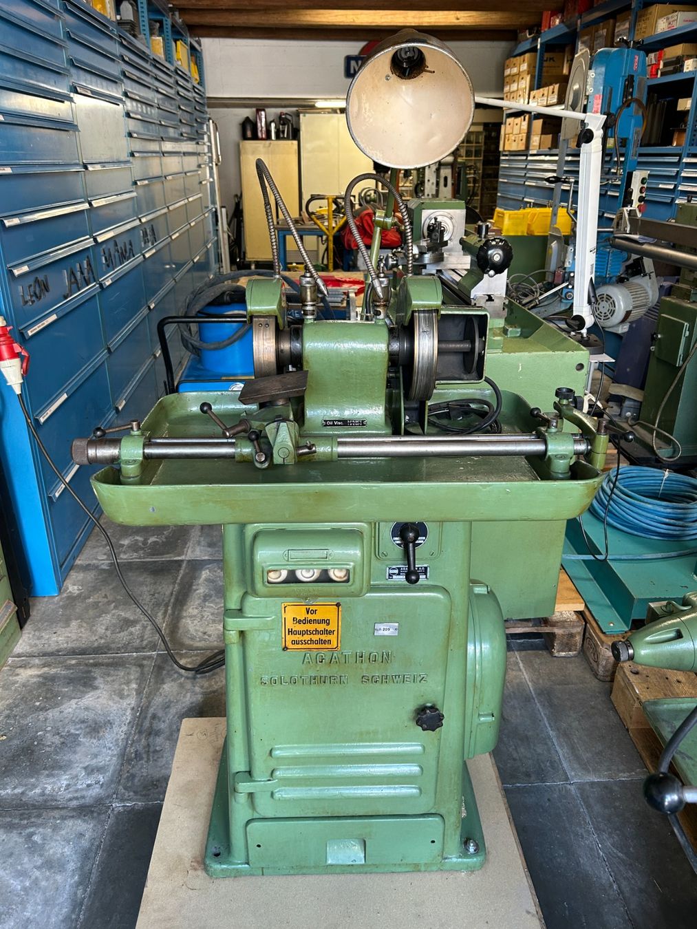Alle Maschinen: AGATHON 175A Schleifmaschine – Gebraucht aus Rothenfluh von BitterlinPartner