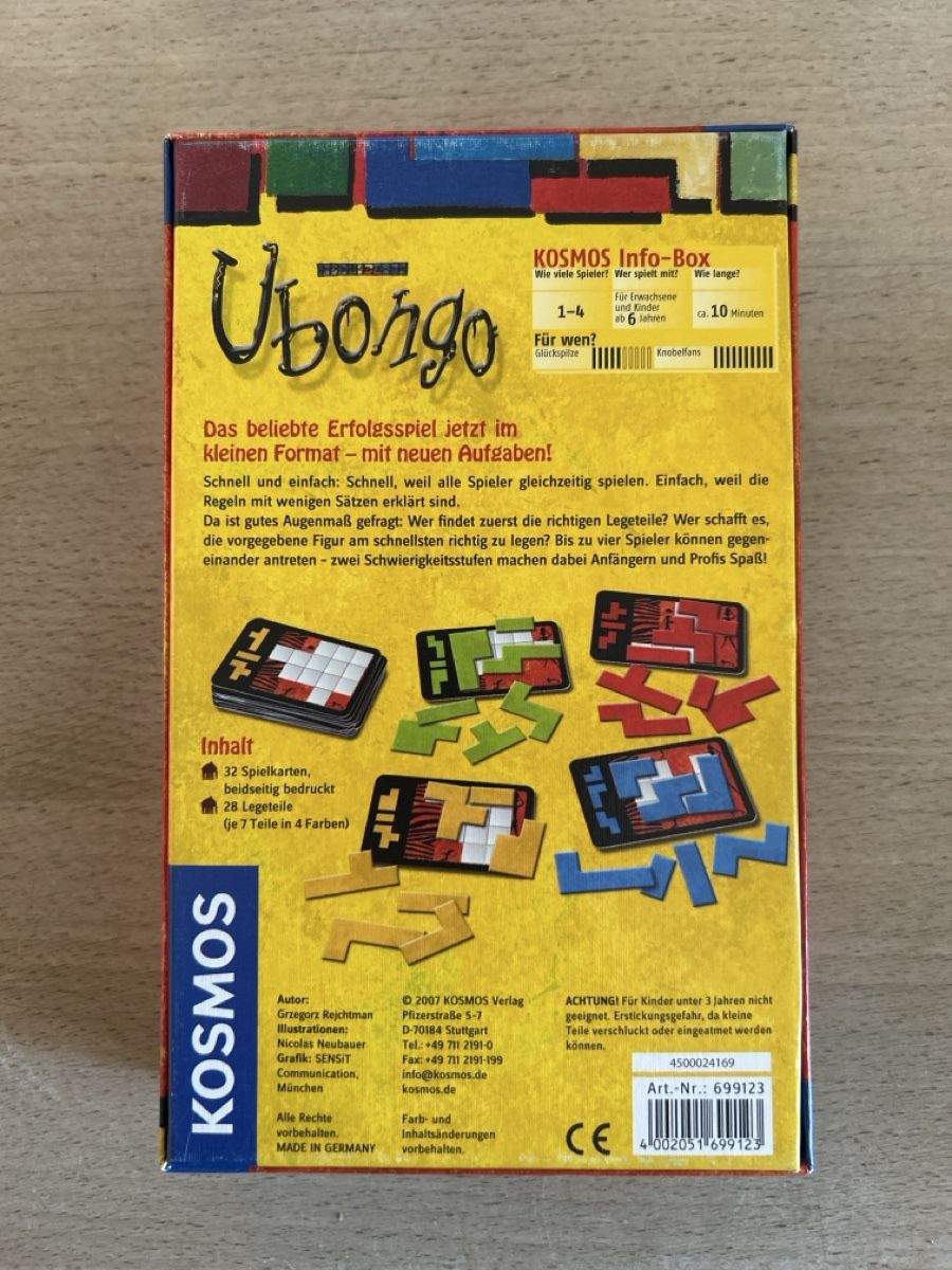 Kosmos Jeux: Ubongo – D'occasion à Bern par kuhnsi 1