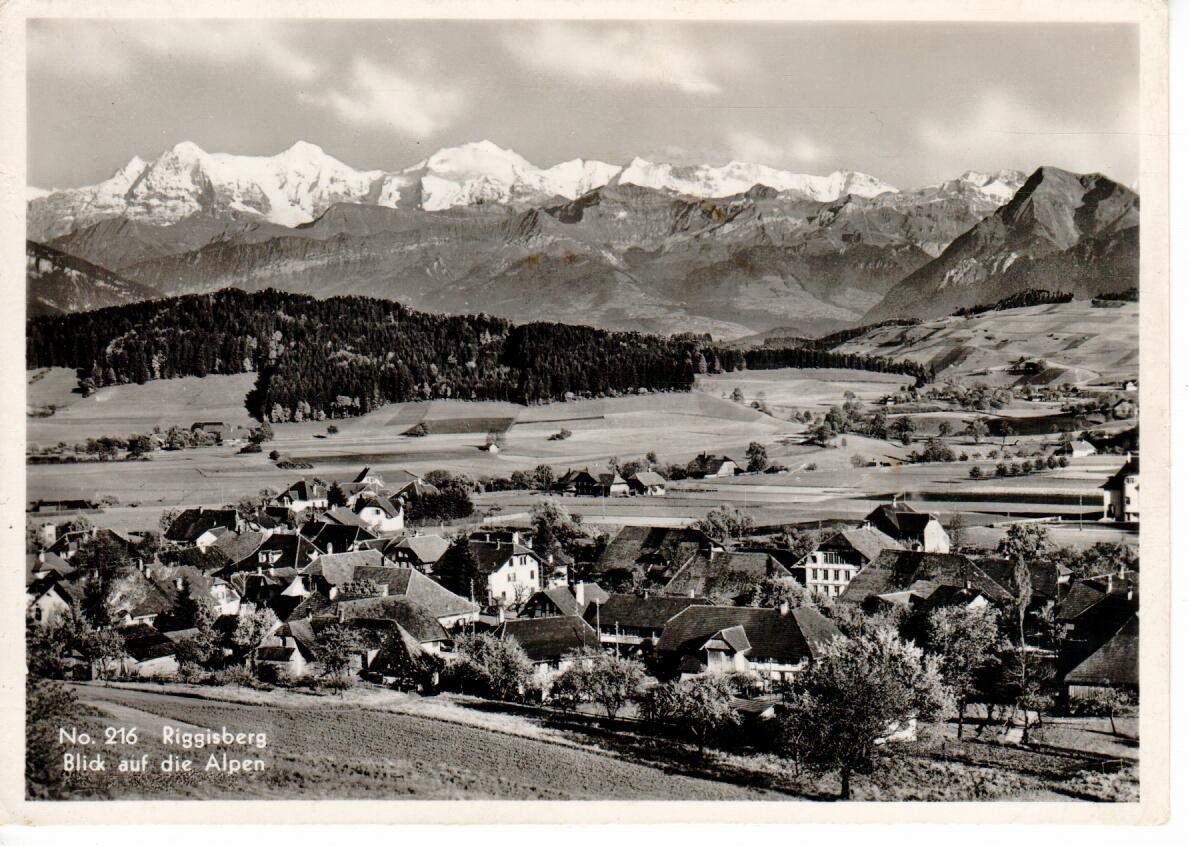 Cartoline postali: Riggisberg 1940 – Usato da Wolhusen venduto da Curver9
