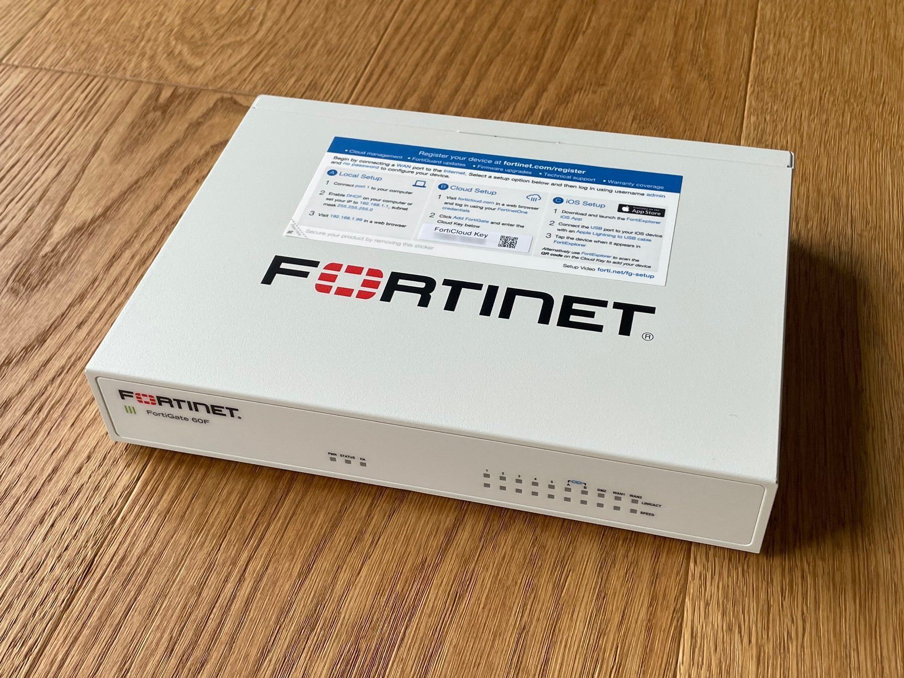 Fortinet Firewall: Firewall Fortinet FortiGate 60F – Gebraucht aus Thalwil von