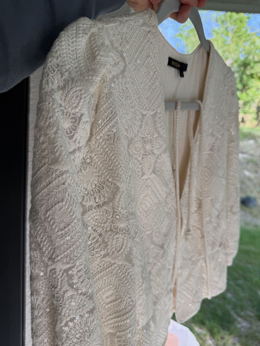 Maje Camicette: Maje blouse - lace , S size – Nuovo (secondo la descrizione) da Corsier GE venduto da Karol_save_planet 3