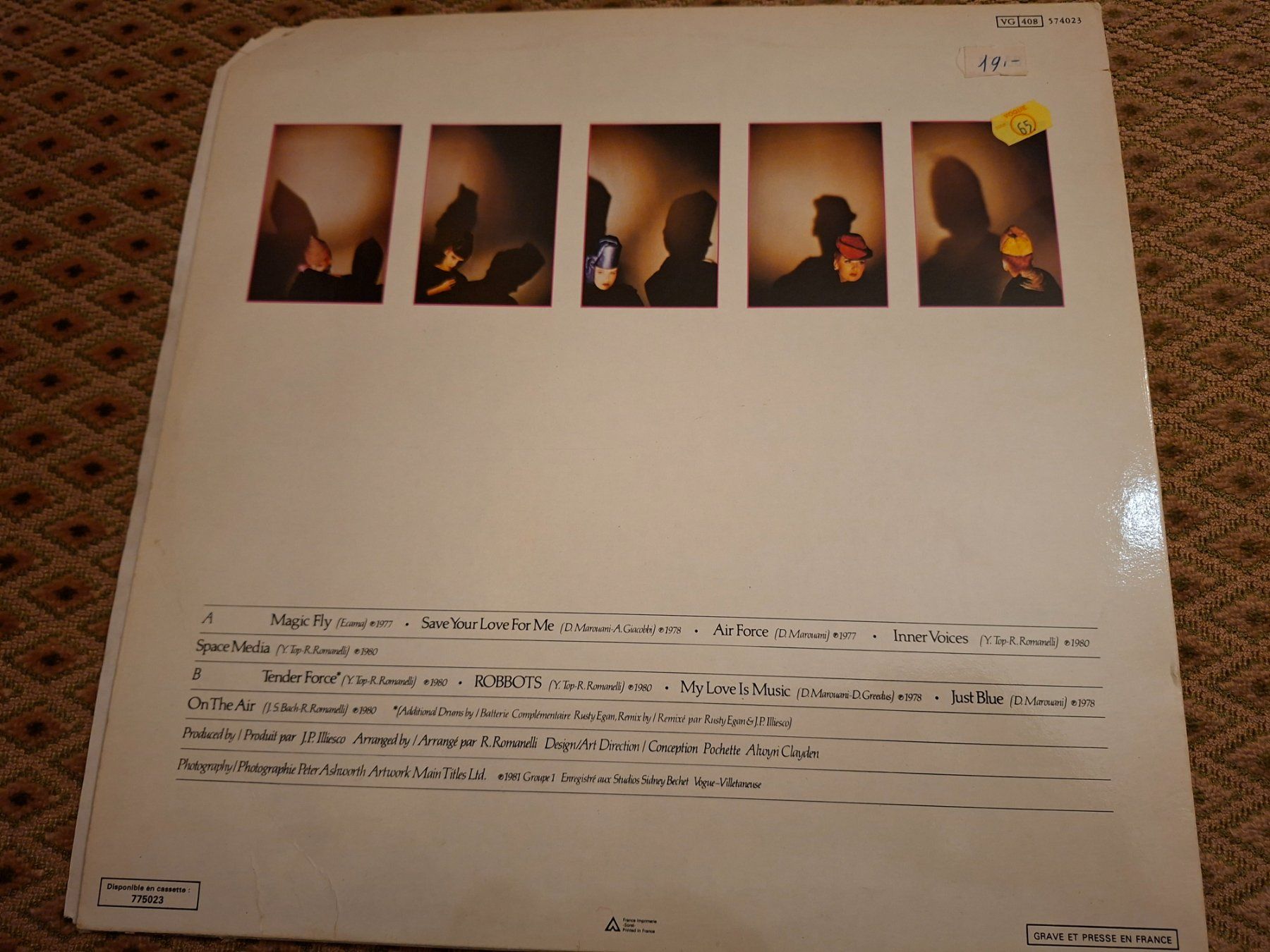 Vinyles: Synth-Pop LP - Le Meilleur de Space - 1981 - – D'occasion à Bernex par Wannabehasbeen01 2