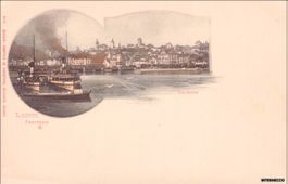 Luzern // Panorama Dampfschiffe ca. 1905 // Sommer