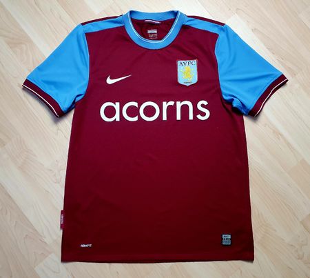 ASTON VILLA TRIKOT GRÖSSE M MAILLOT MAGLIA JERSEY