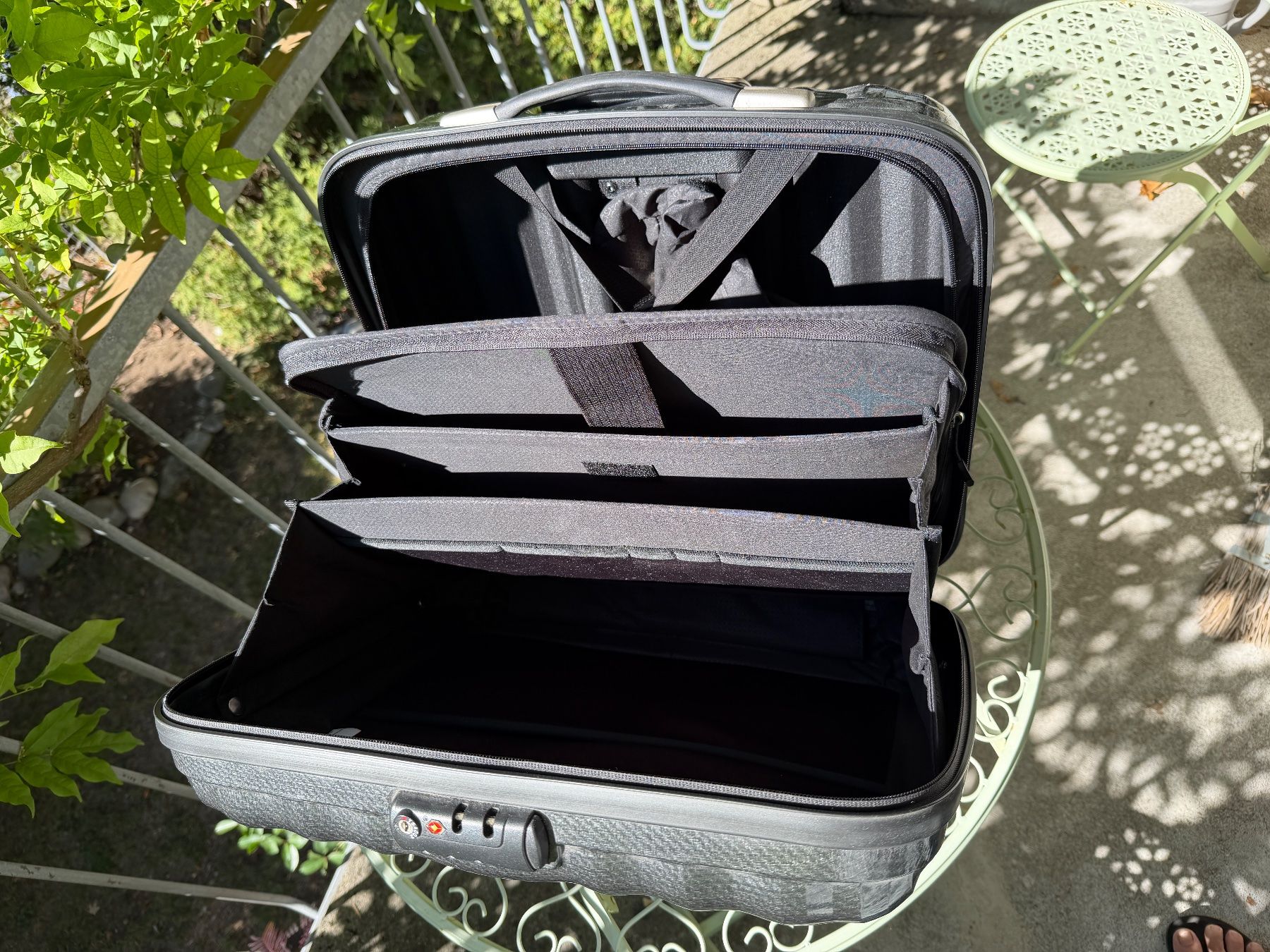 Samsonite Valigie: Samsonite Lite Cube Rolling Tote Plus Mobile Office graphite – Usato da Zürich venduto da are58 1