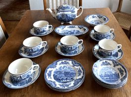 JohnsonBros England Old Britain Castles Teegeschirr 23Teile
