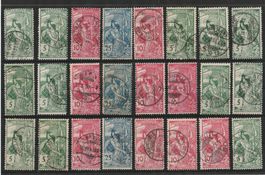 gutes Lot UPU 1900. gestempelt