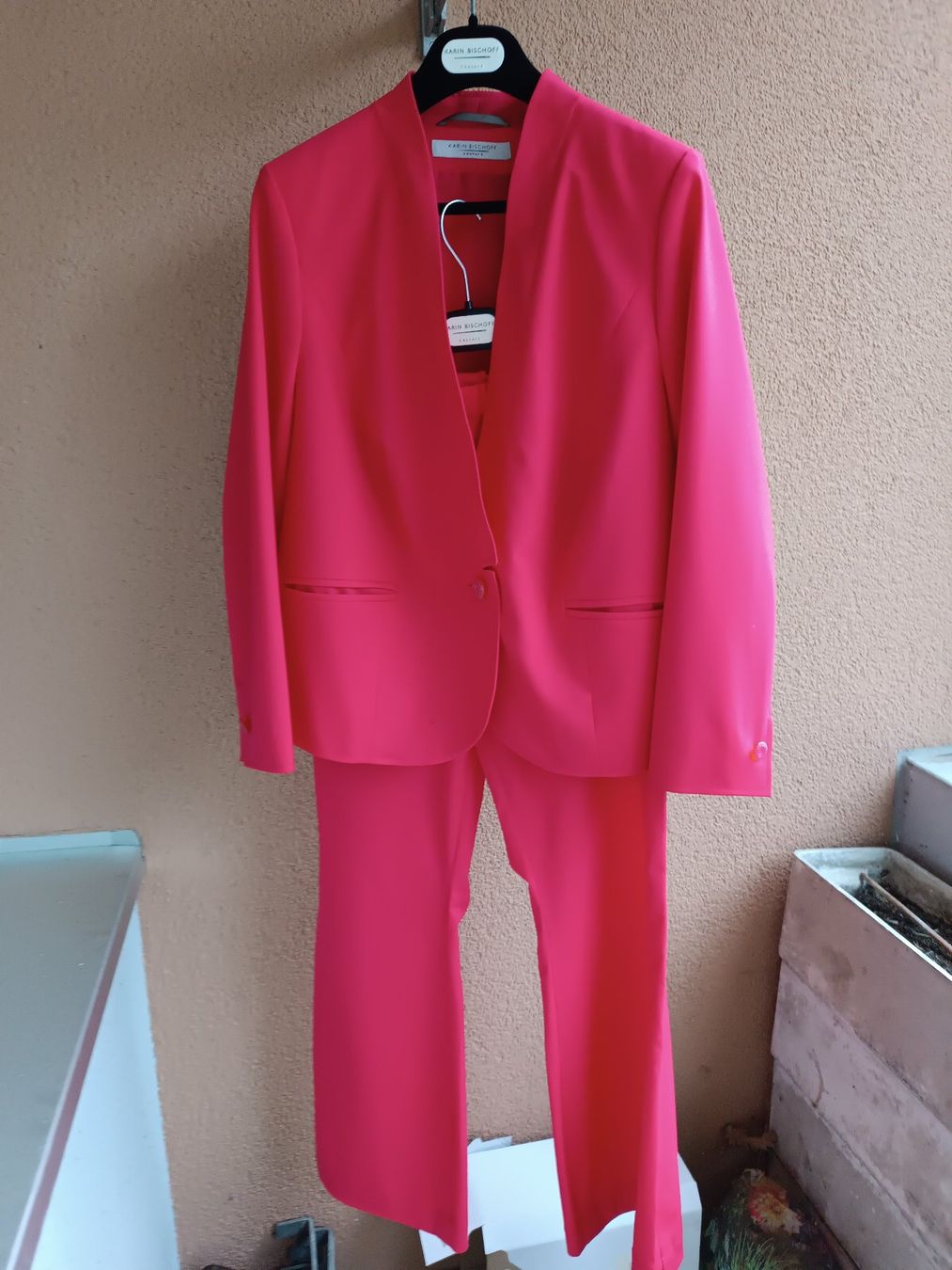 Completi & Tailleur: Hosenanzug Damen rot – Nuovo (secondo la descrizione) da Horn venduto da sonjamenzi
