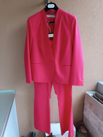 Hosenanzug Damen rot