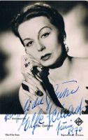 Elfe Gerhart 1919-2007 Autogramm Vintage Foto 9x14cm