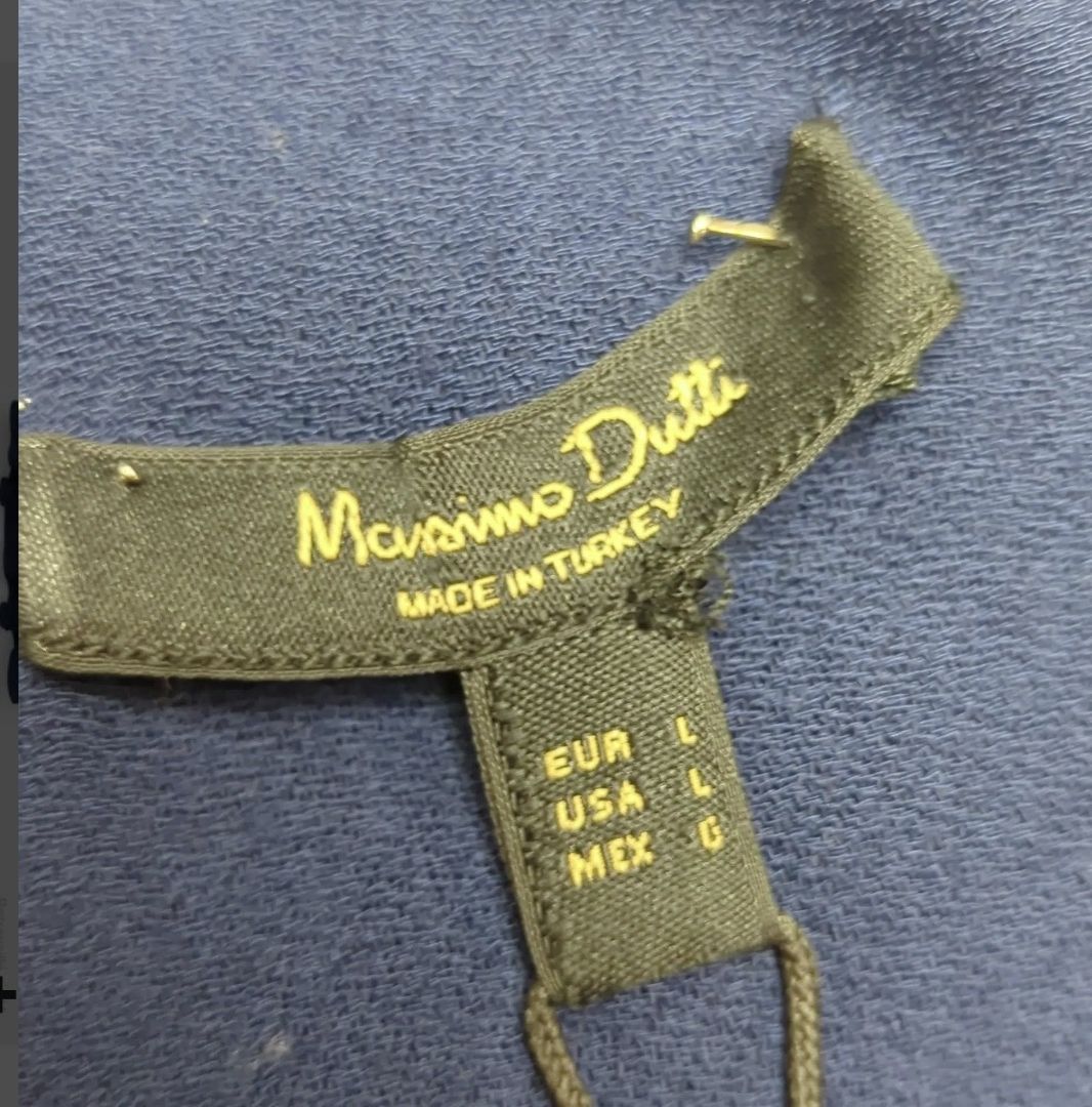 Massimo Dutti Vestiti: Massimo Dutti Hemdblusenkleid Dunkelblau Gr. L – Nuovo (secondo la descrizione) da Le Locle venduto da Threads_CH 1