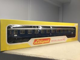 LILIPUT H0-Schnellzugwagen, DB, Epoche IV, Top Zustand!