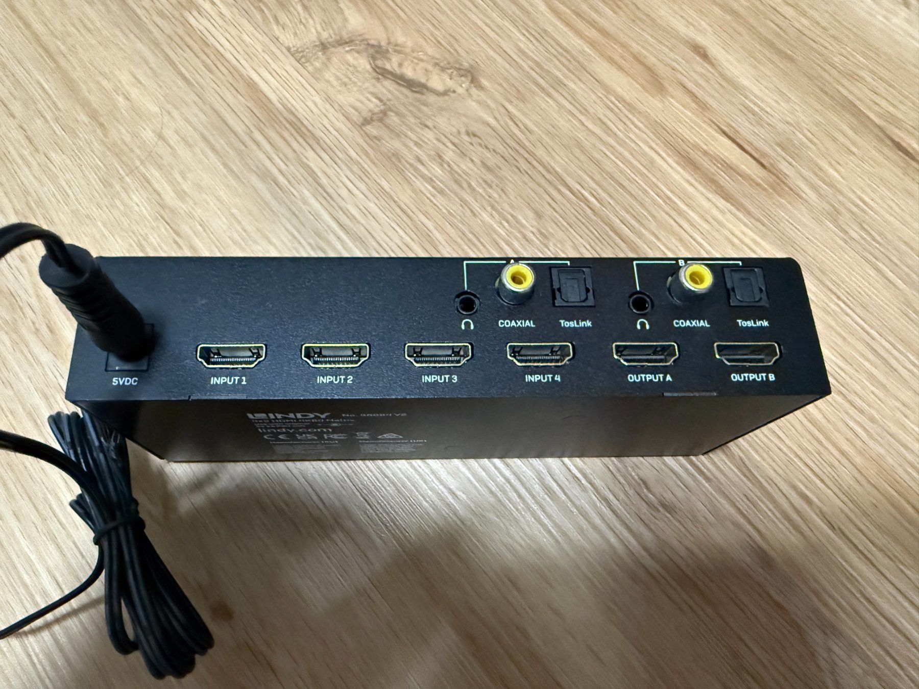 Hub & Switch: Lindy 4x2 HDMI 4K60 Matix – Usato da Neuendorf venduto da san_h75m 1