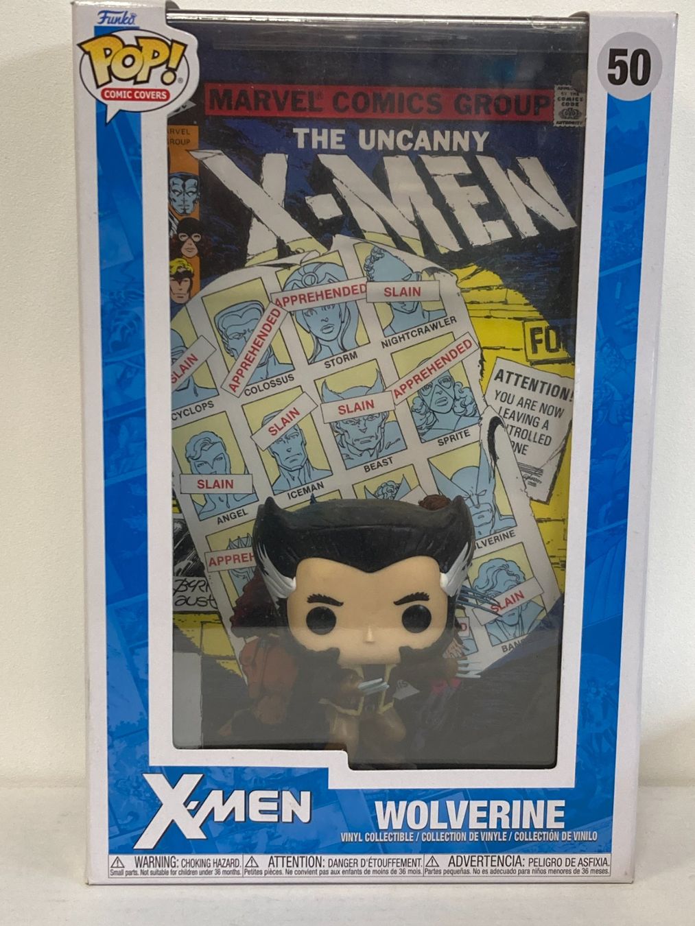 Funko Statuette: FUNKO POP! MARVEL COMIC COVERS # 50 X MEN WOLVERINE – Nuovo e nell'imballaggio originale da Vezia venduto da Aquarius_Age 1