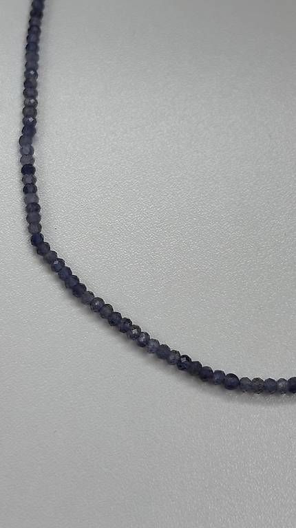 Catenine: Iolit/Wassersaphir Kette / Armband violett – Usato da Baden venduto da Chrisenft 1