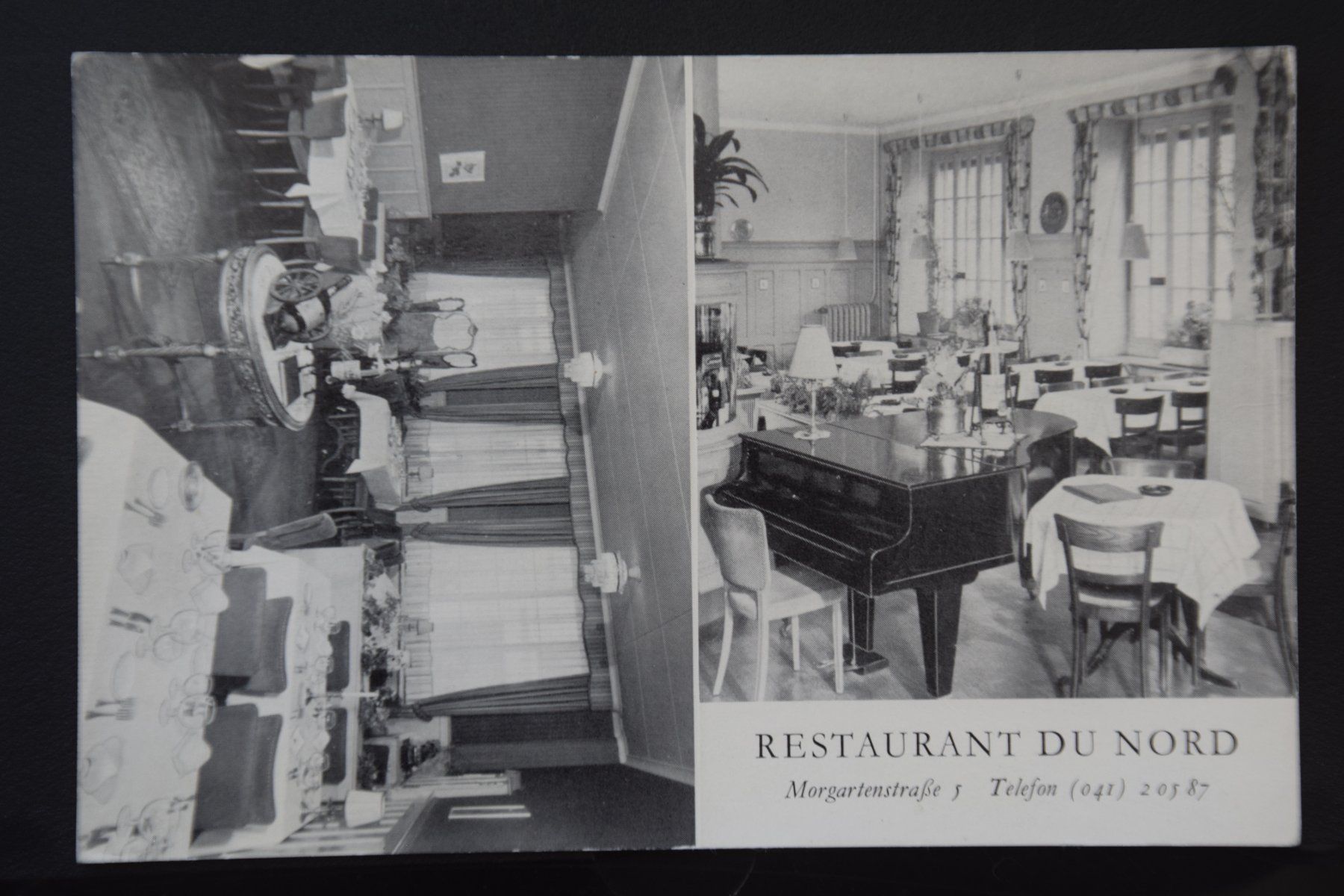 Cartoline postali: AK Luzern, Restaurant du Nord – Usato da Luzern venduto da CH2018