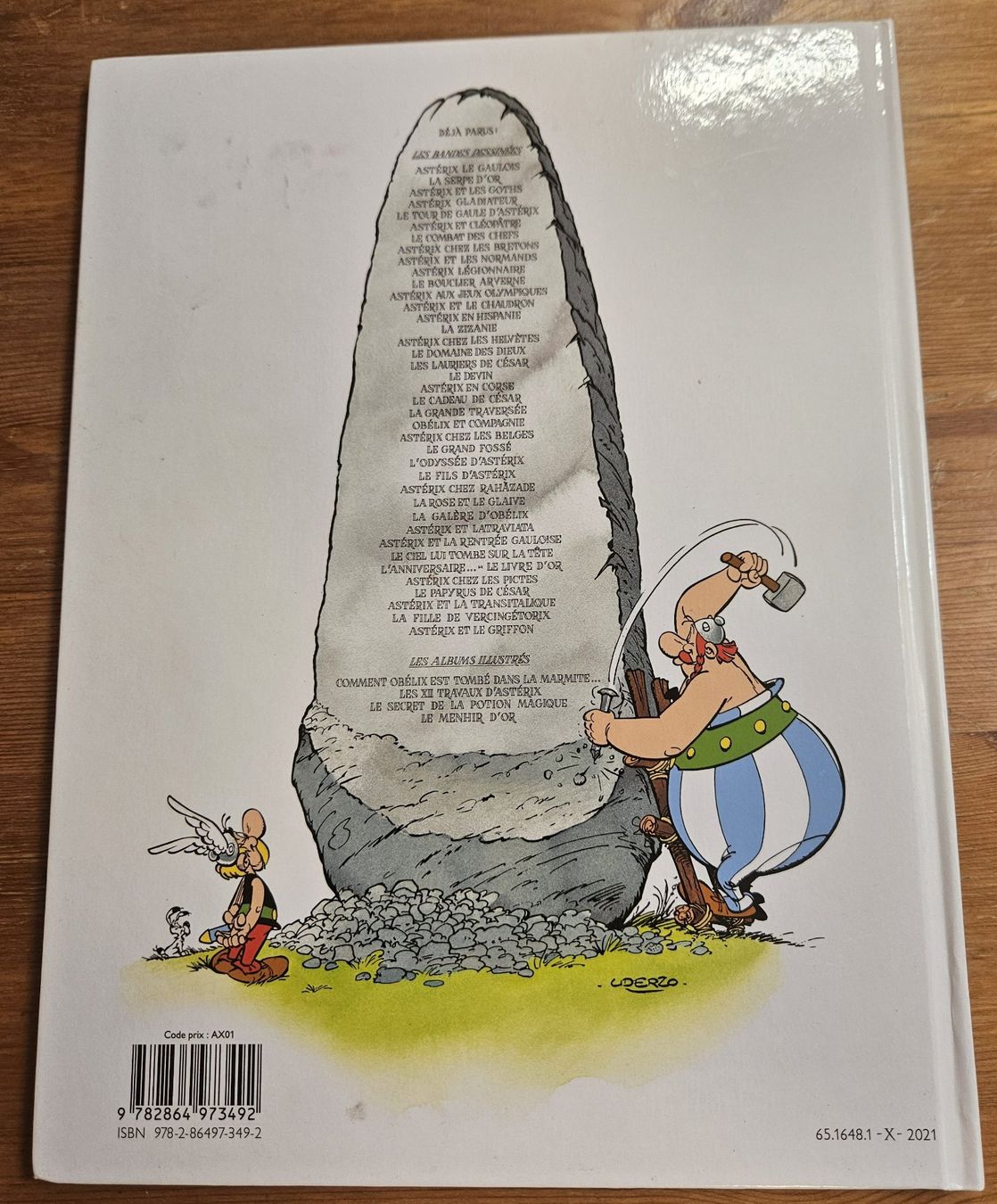 Fumetti: Astérix N 39 E.O. (T.T.B.E.) Astérix et le Griffon – Usato da Prévonloup venduto da bitume1975 2