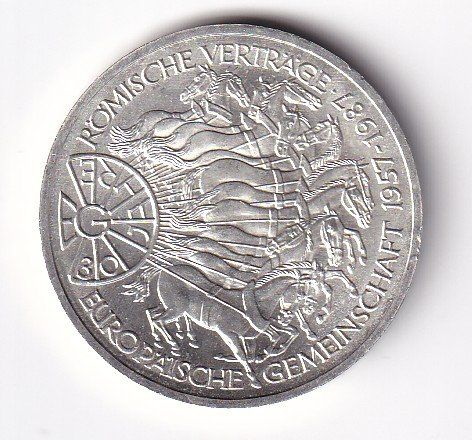 Tutti le monete: Deutschland 10 Dm 1987 G vorz+ – Usato da Neuchâtel venduto da karlpierrino