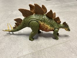Dinosaure Jurassic World2020 Mattel stégosaure Action attack