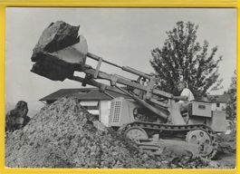 29.5.57 Robert Aebi & Cie AG/Ladeschaufelbagger mit Arbeiter