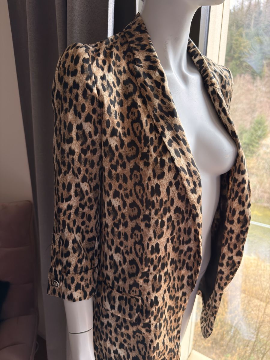 Zara Giacche: Zara Blazer mit Leopardenmuster |- Größe S -| – Usato da Kilchberg ZH venduto da nad_6dwp 1