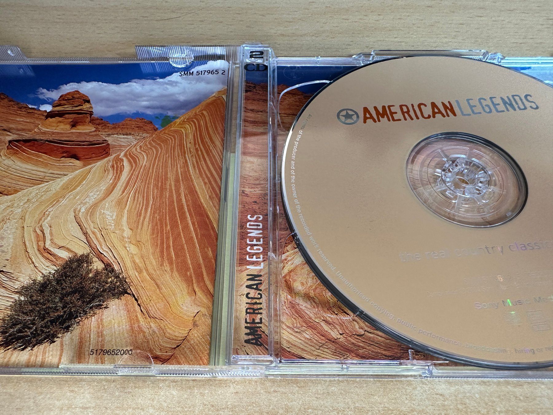CD: E2 American Legends: The Real Country Classics - 2 CD – Usato da Rikon im Tösstal venduto da Alpenmutz 2