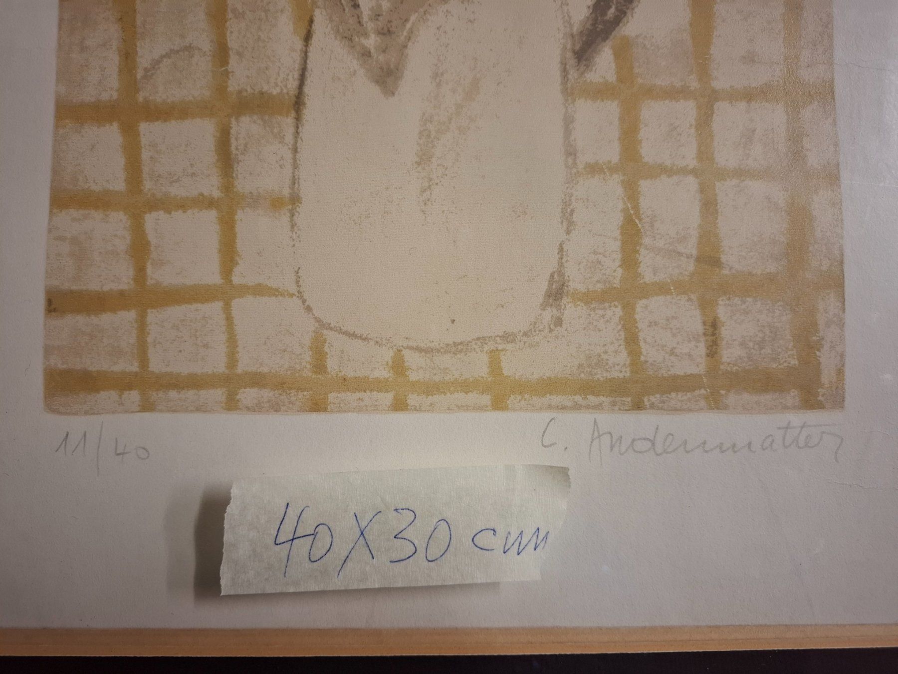Grafica & Litografie: Léo Andenmatten litho – Usato da Erde venduto da lbbl 2