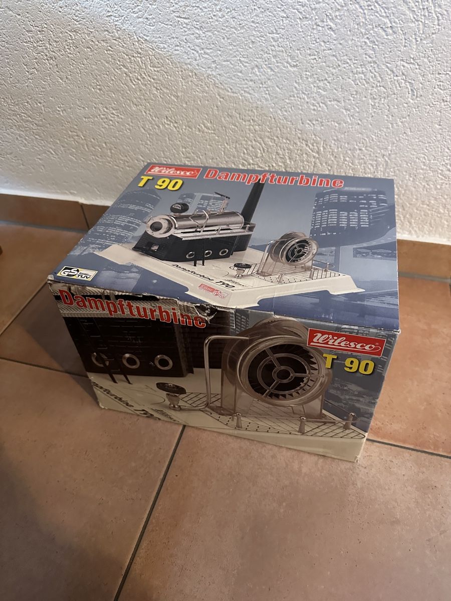 Wilesco Kit di modellismo & Modellini statici: Wilesco T90 Dampfturbine – Usato da Maseltrangen venduto da Adrian2889