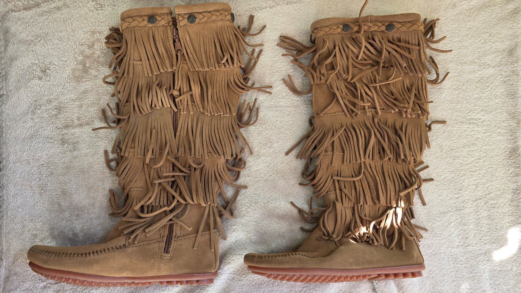 Scarpe da donna: Minnetonka Moccasin Grösse: 37 – Nuovo (secondo la descrizione) da Diepoldsau venduto da Kaufrausch82 1