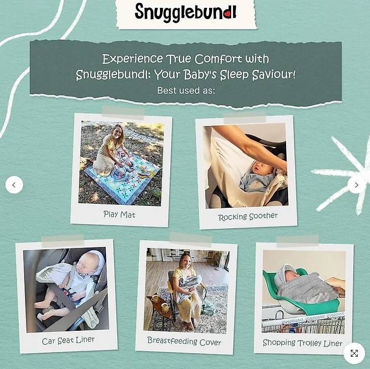 Bambole: Snugglebundle Hebe- und Kuscheltuch – Usato da Küssnacht am Rigi venduto da annyway06 3