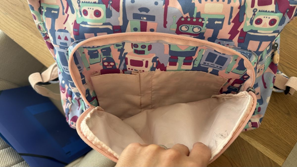 Kipling Borse & Zaini: Cooler Kinderrucksack von Kipling mit tollem Muster – Usato da Lachen SZ venduto da aheub 5
