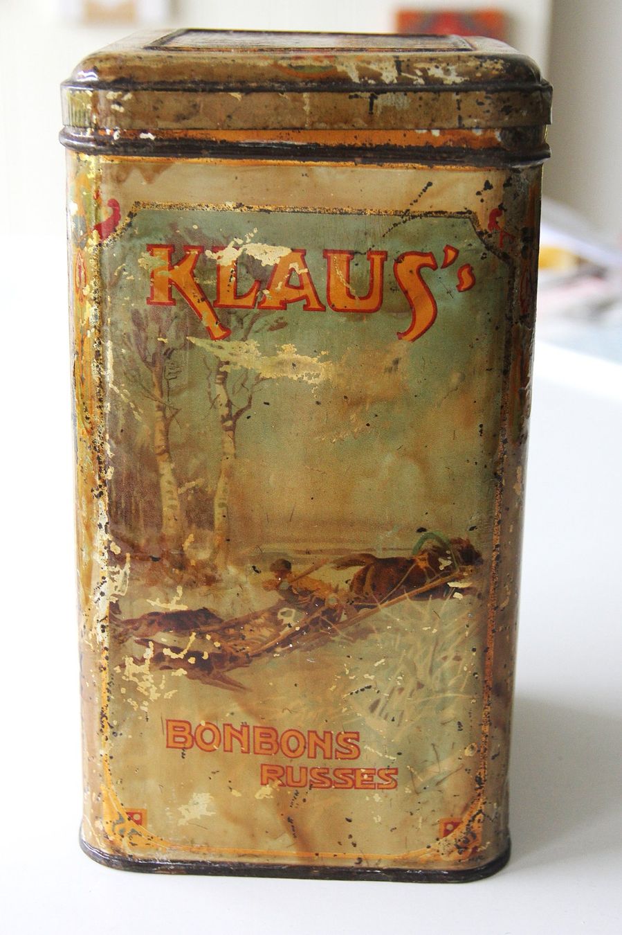 Dosen: antike Blechdose Cacao Klaus – Gebraucht aus Luzern von chf_zvb8 2