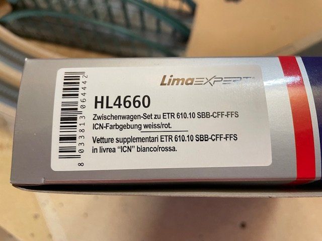 Lima Trains électriques: LimaExpert SBB ETR 610 – D'occasion à Hagneck par wrangler65 8