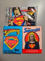 Superman Topps & SkyBox, 3 Packs, Vintage 80er & 90er
