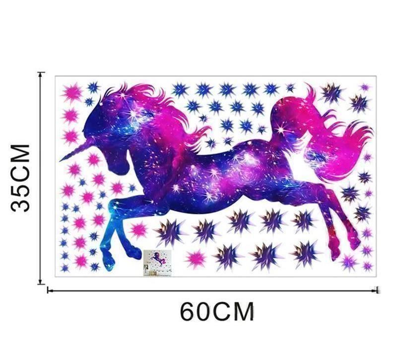 Sticker: Wandsticker Einhorn Wandsticker – Nuovo e nell'imballaggio originale da Gurmels venduto da Swisspod 1