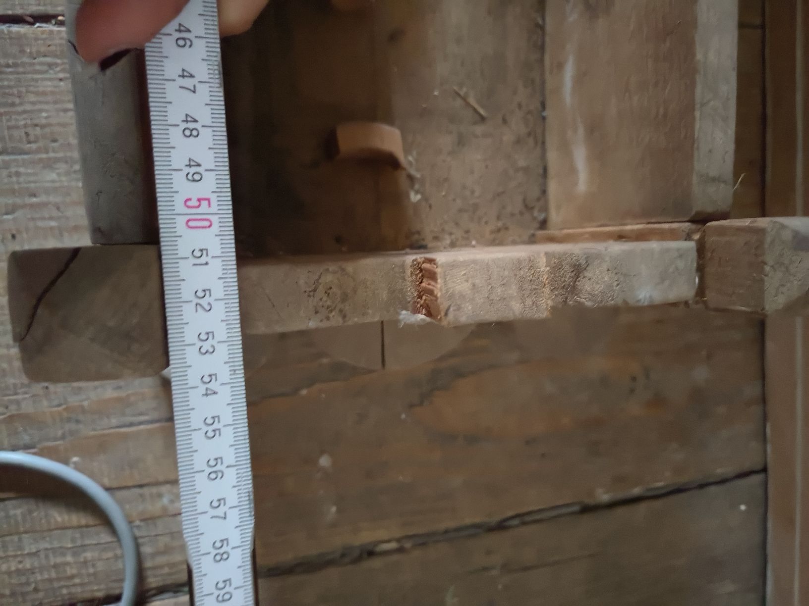 Blumentöpfe: Antike Holzwiege – Defekt aus Zug von kat_q98k 3