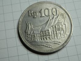 Indonesien 100 Rupiah, 1973