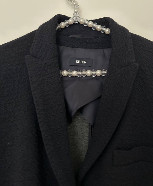 Jacken: Seier Damenblazer elegant Gr.38 Wolle 60% stretch – Gebraucht aus Horn von Resvi 2