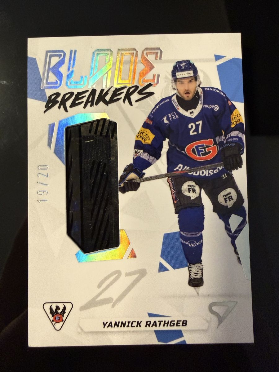 Sportzoo Carte collezionabili: 19/20 - Yannick Rathgeb - Blade Breakers – Nuovo e nell'imballaggio originale da Réchy venduto da Leeroy1998