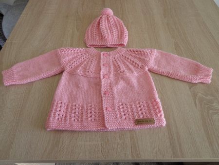 BABYGARNITUR 2TLG.IN ROSA